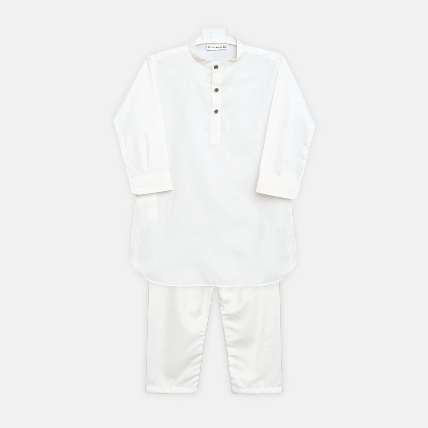 White Blue Kameez Pajama