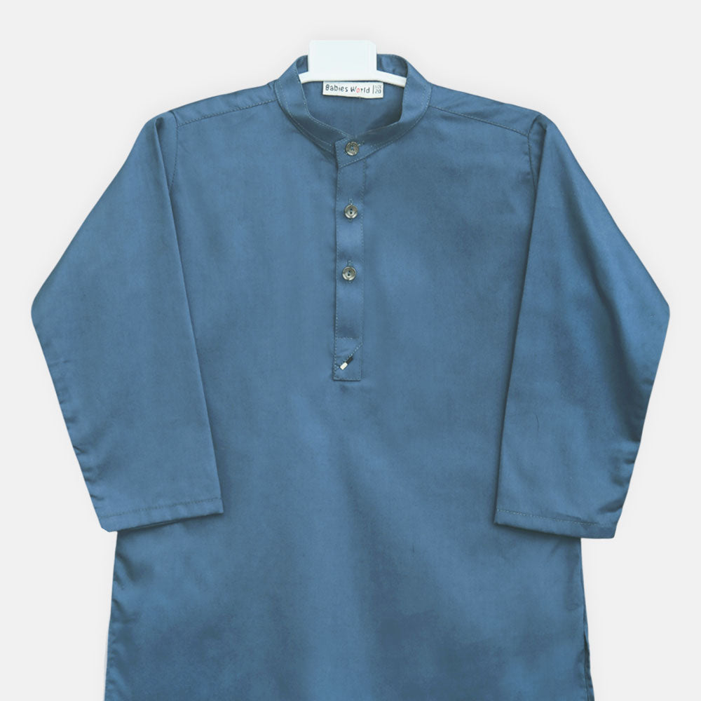 Boys Royal Blue Kurta Pajama
