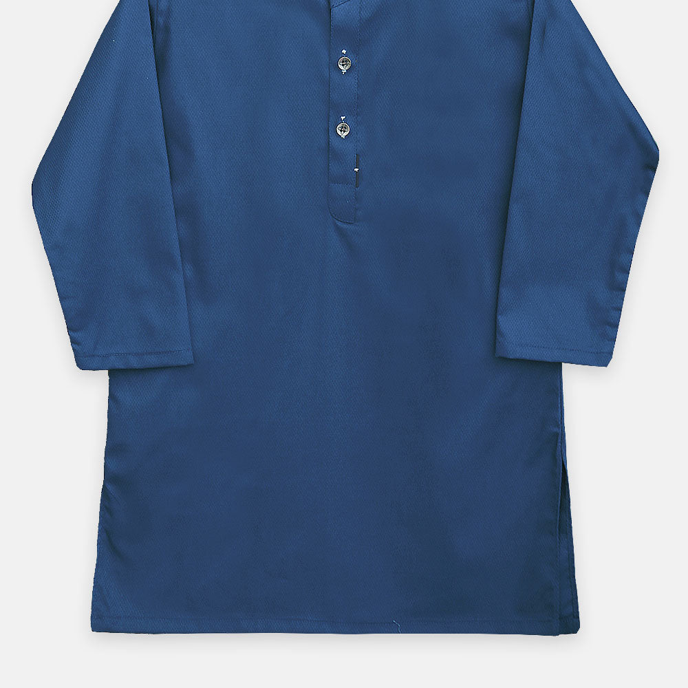 Boys Royal Blue Kurta Pajama