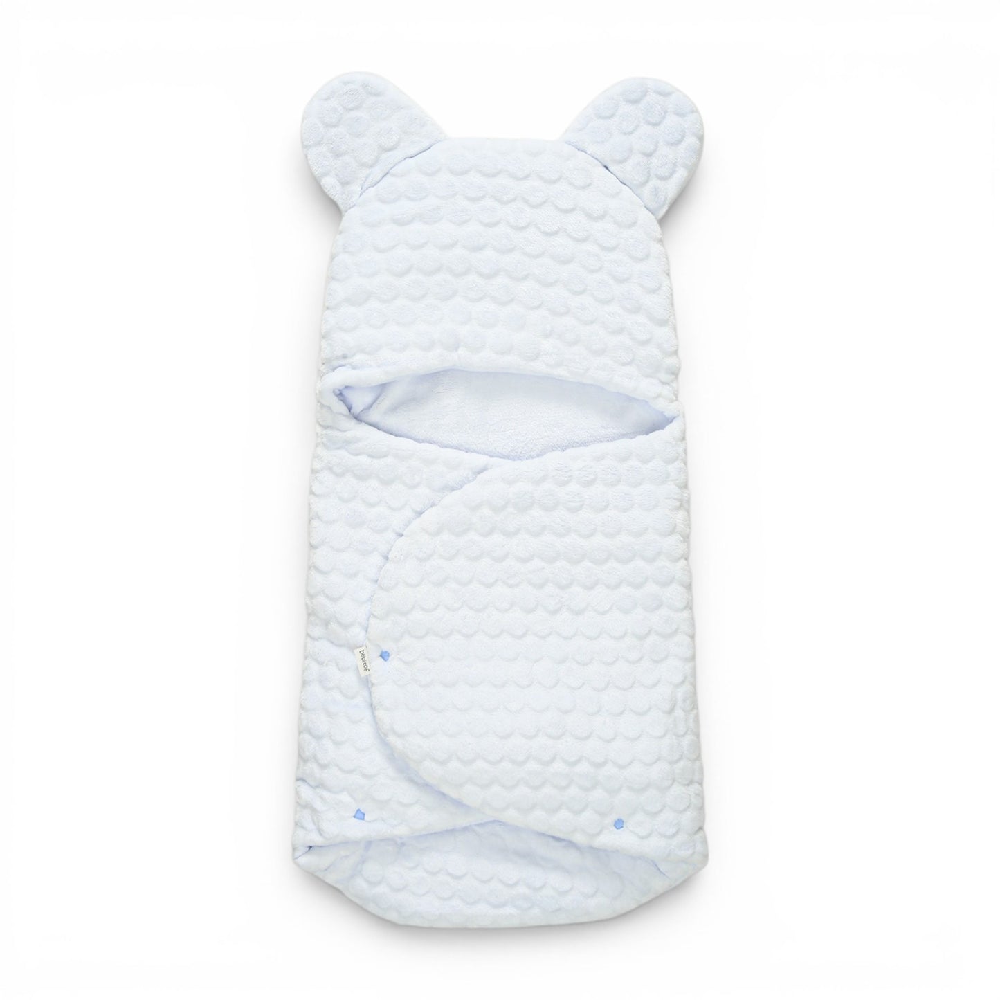 CLOUD BLUE PLUSH HOODED CARRY NEST