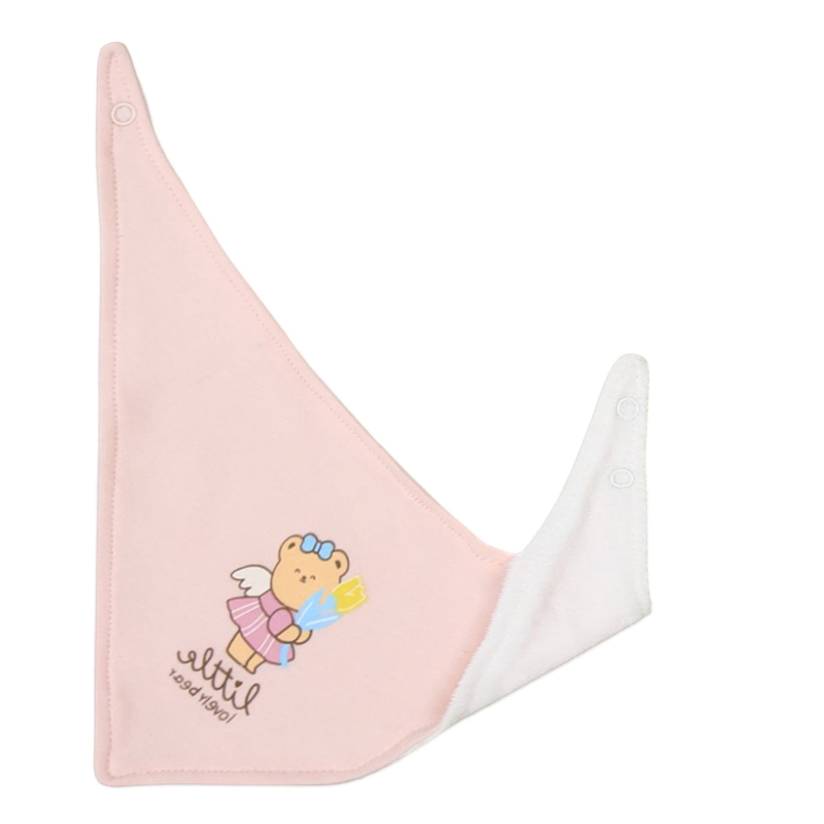 WHIMSICAL BEAR PRINT BIBS PK-3
