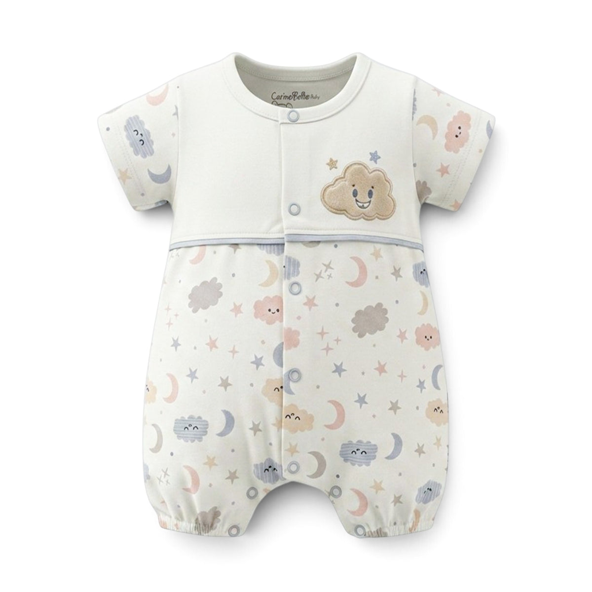 BABY "DREAMY CLOUD & MOON" ROMPER