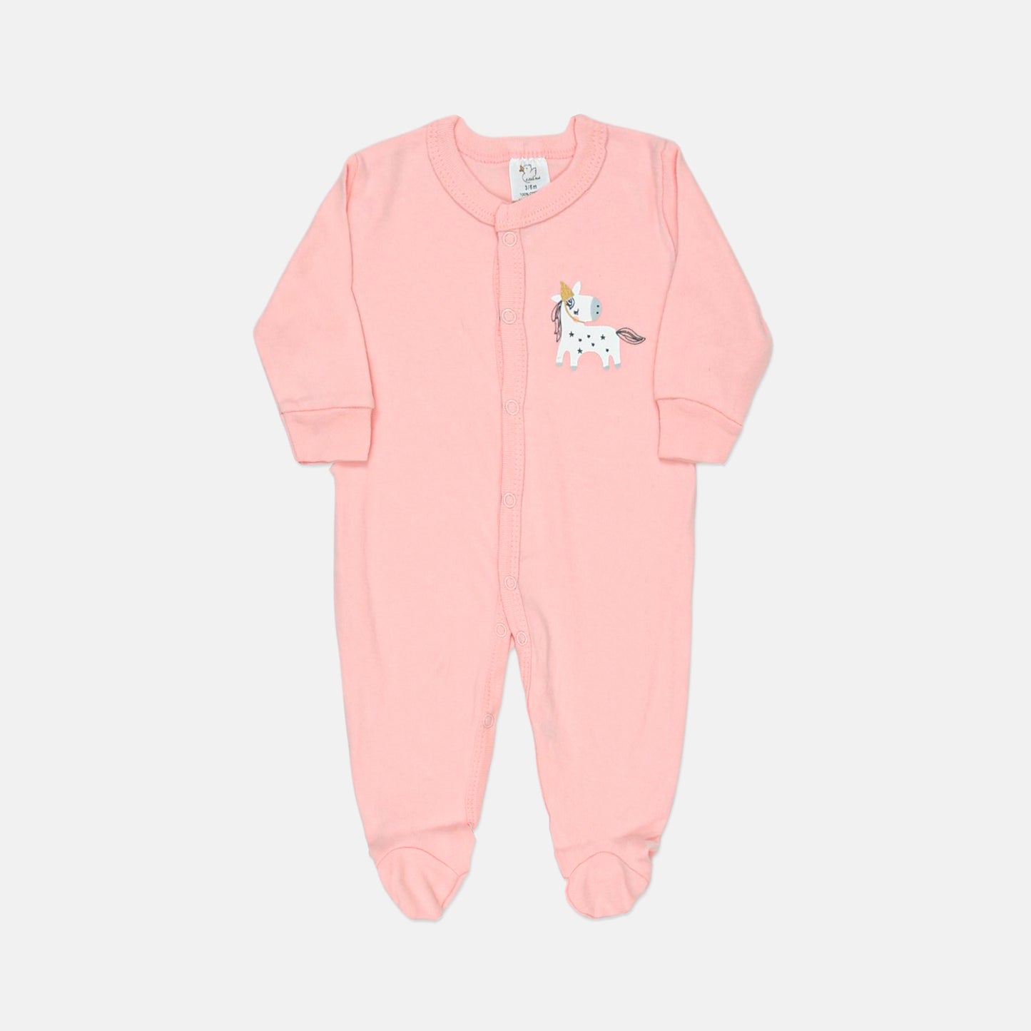 Magical Pony Star Sleepsuits Pk-3