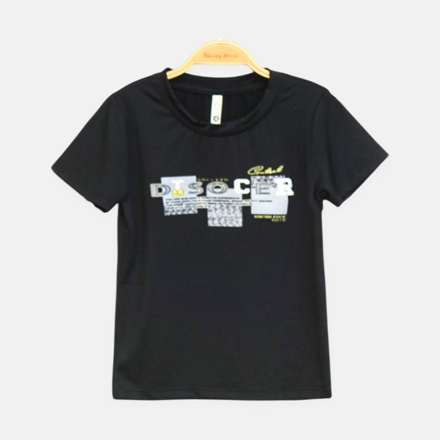 Black Soccer Tee