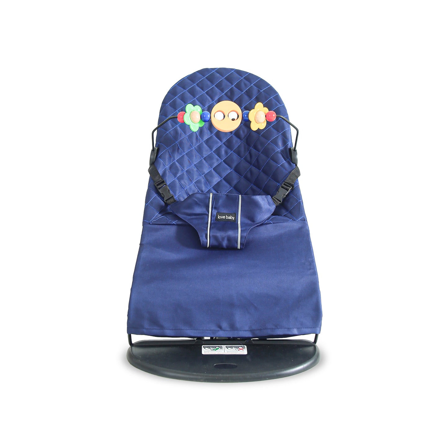 BABY BOUNCER NAVY PLAY & REST