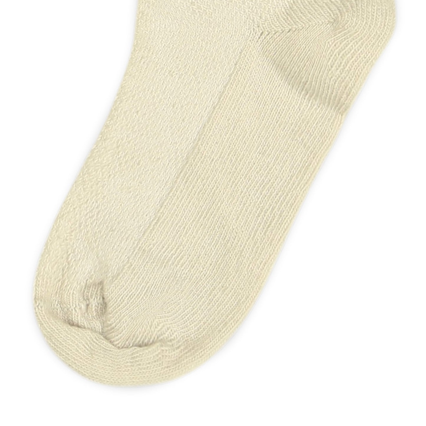 BEIGE AND PINK DUAL-TONE GIRL SOCKS PK-2