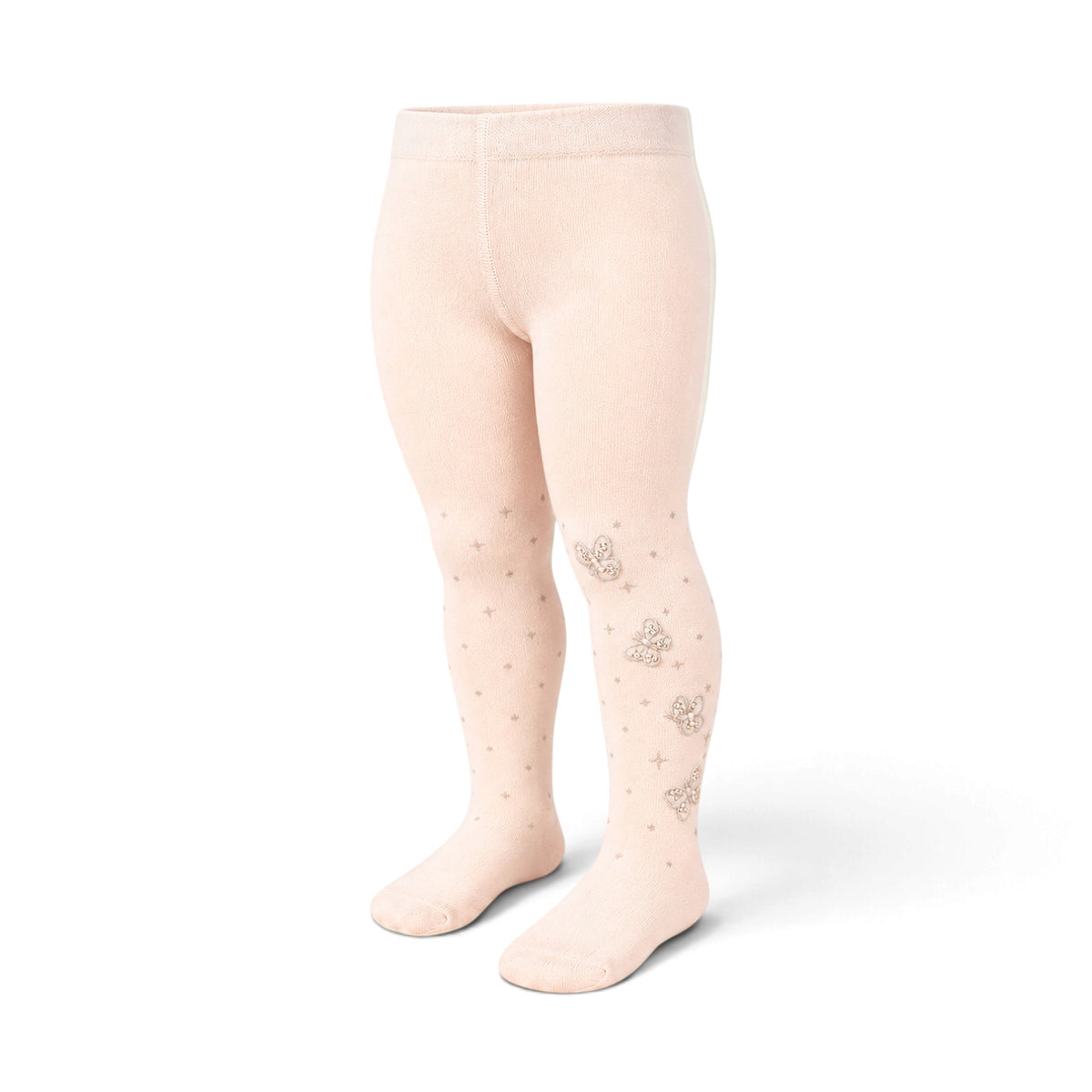 LEGGINGS BUTTERFLY AND POLKA DOT PINK