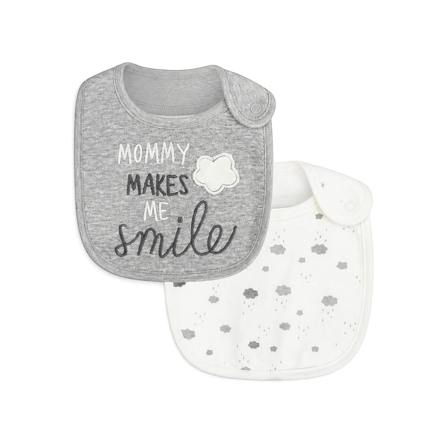 CLOUD PRINT BIBS PK-2