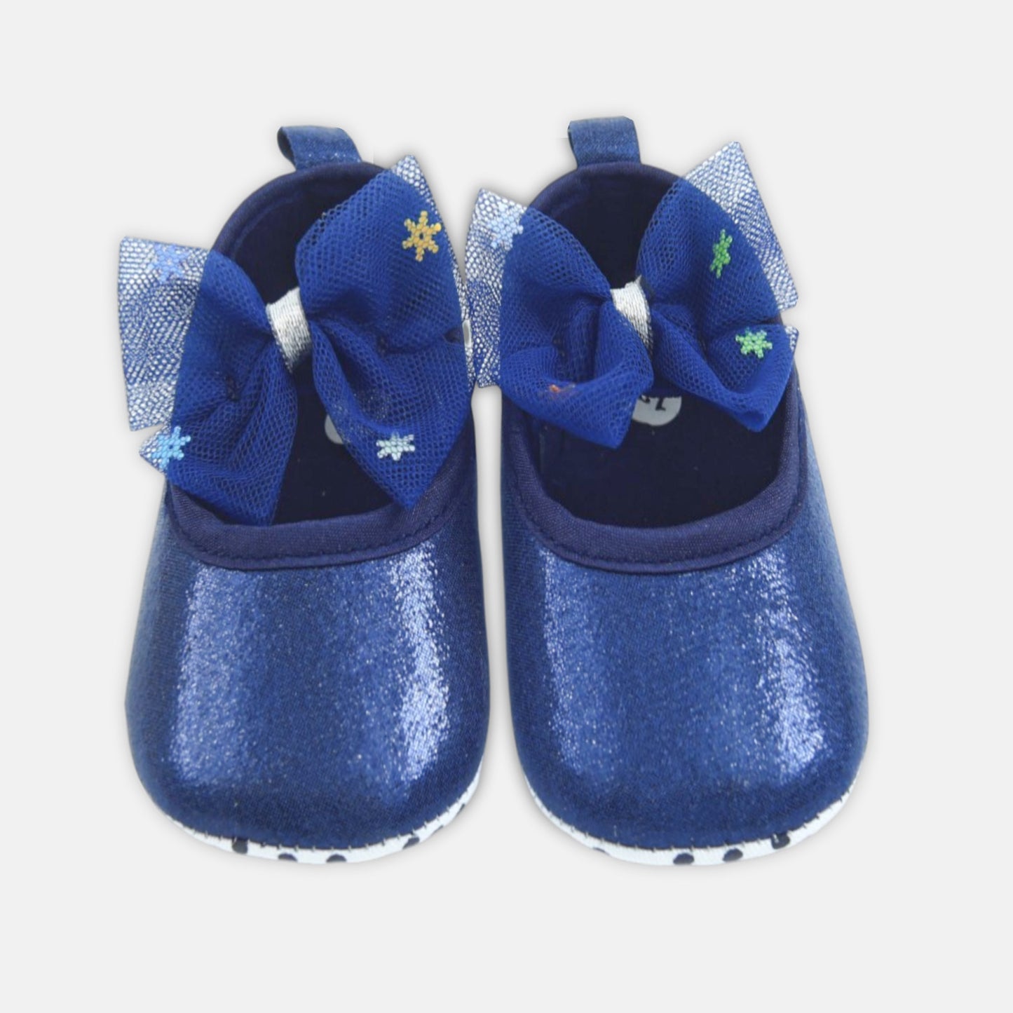 Navy Blue Star Bow Pre-Walker