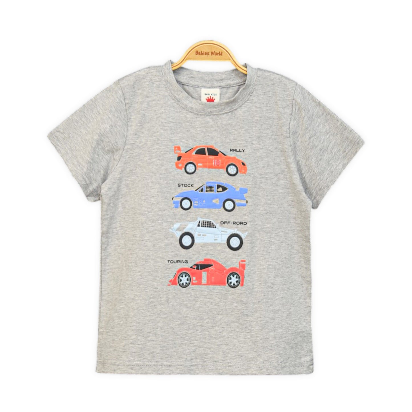 GREY SPEED RACER TEE