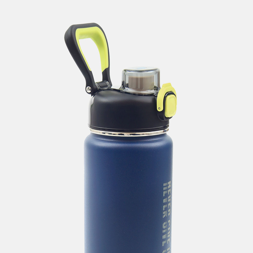 HOMEATIC STEEL WATER BOTTLE 750 ML BLUE