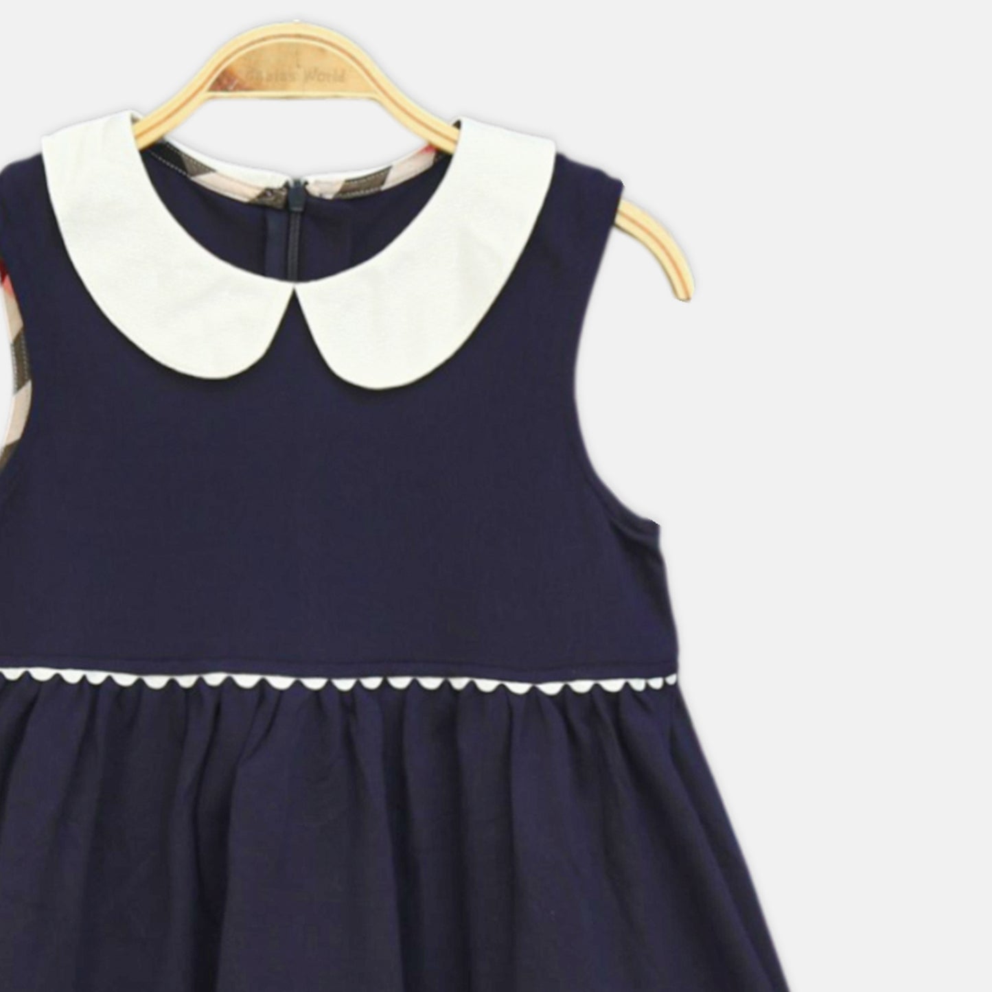 Navy Peter Pan Collar Frock