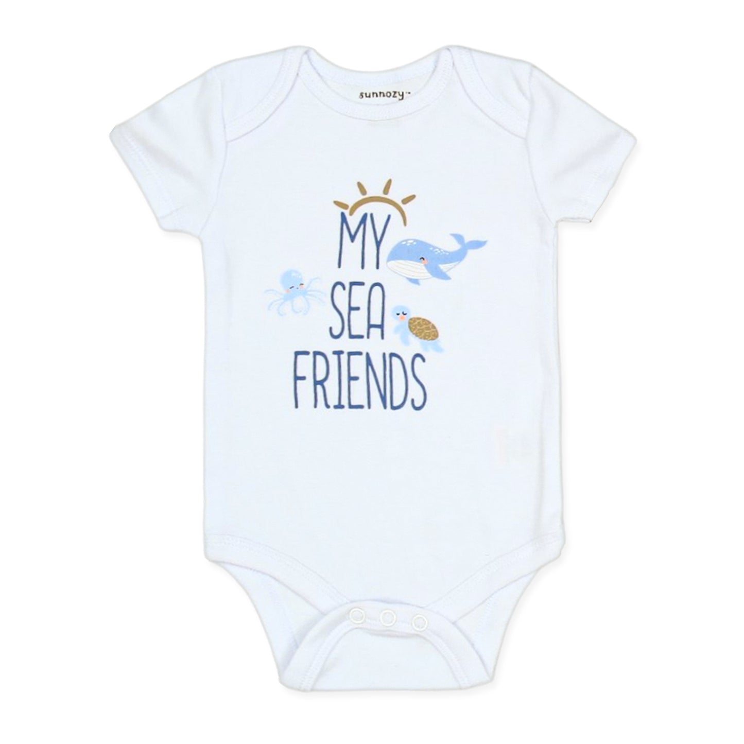 UNDER THE SEA 5-PIECE LAYETTE SET (BLUE/PURPLE) BOY