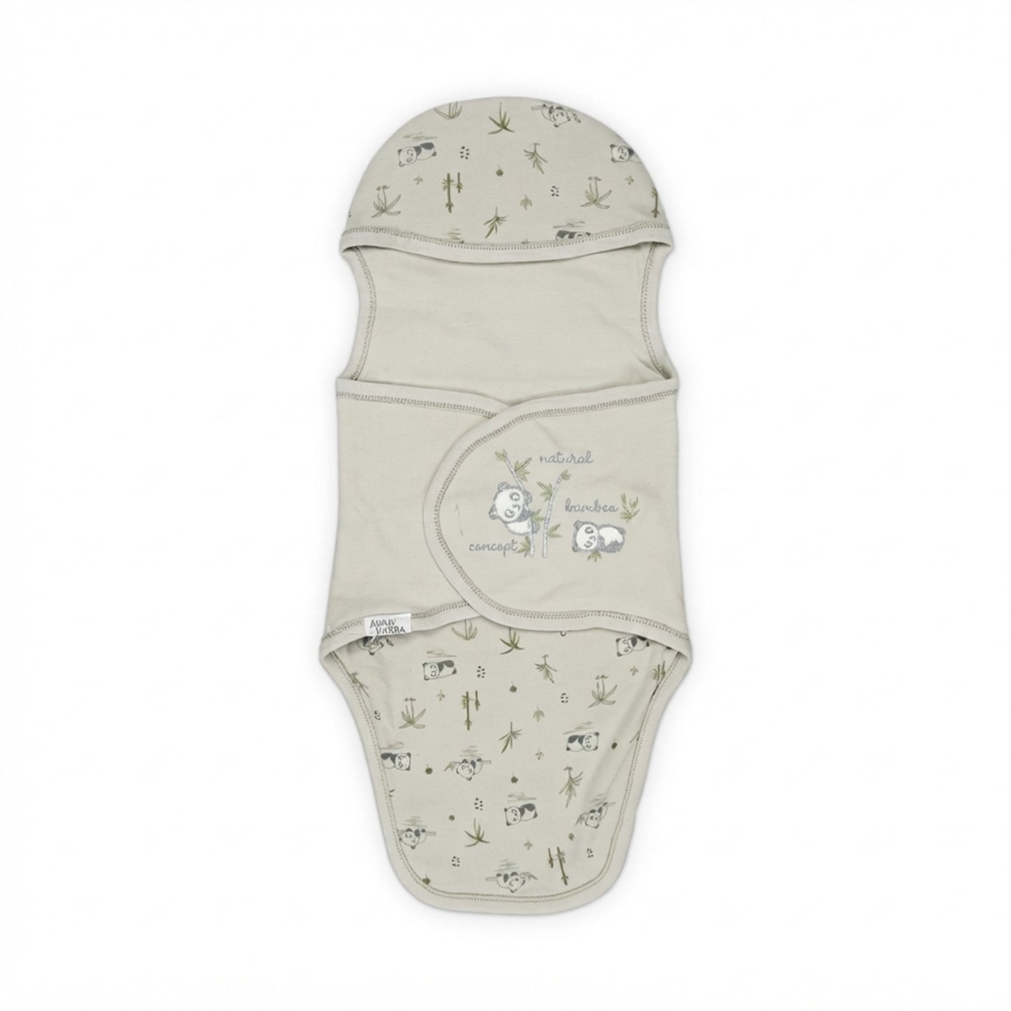 GREY SWADDLE WRAPPING SHEET