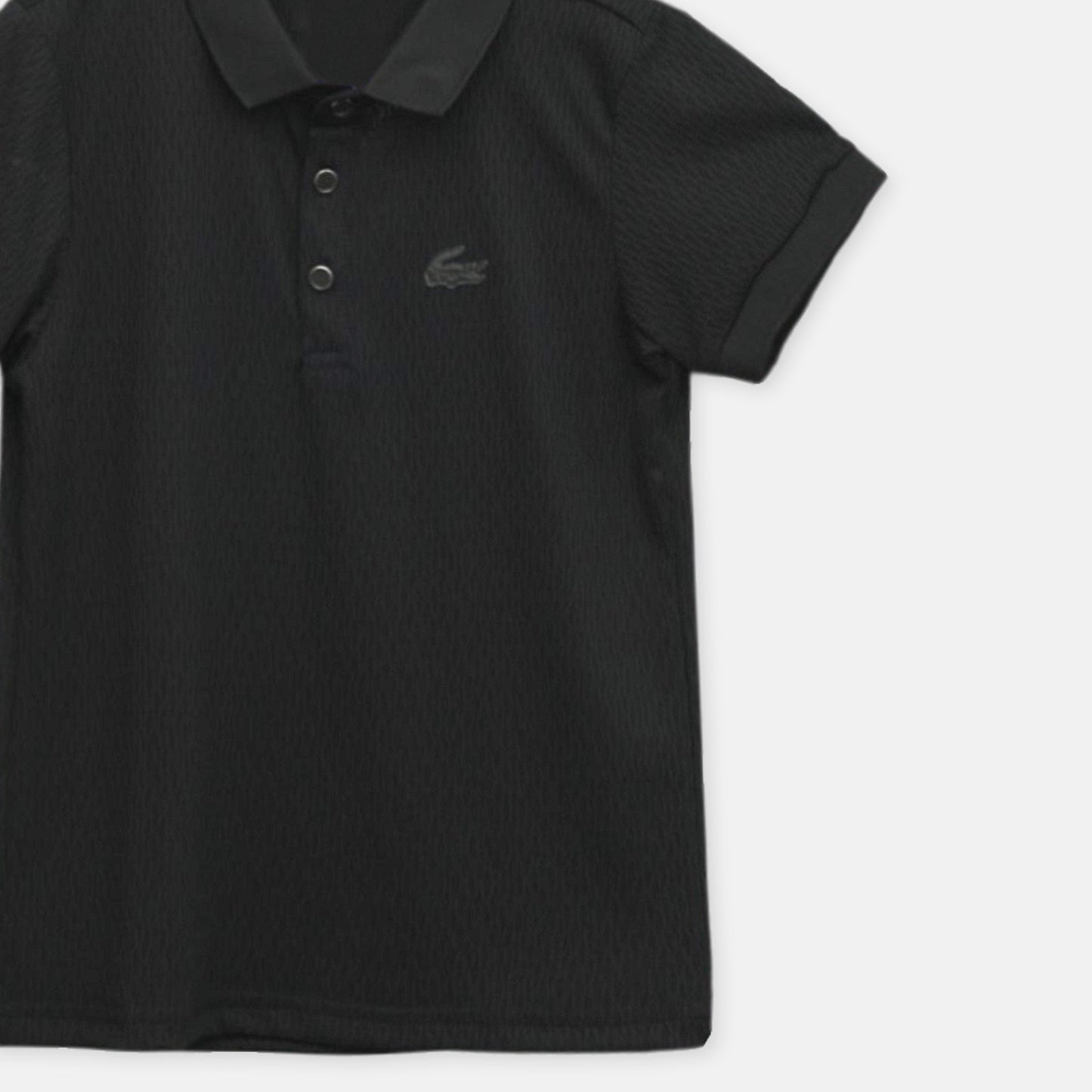 Lacoste Black Kid Tee