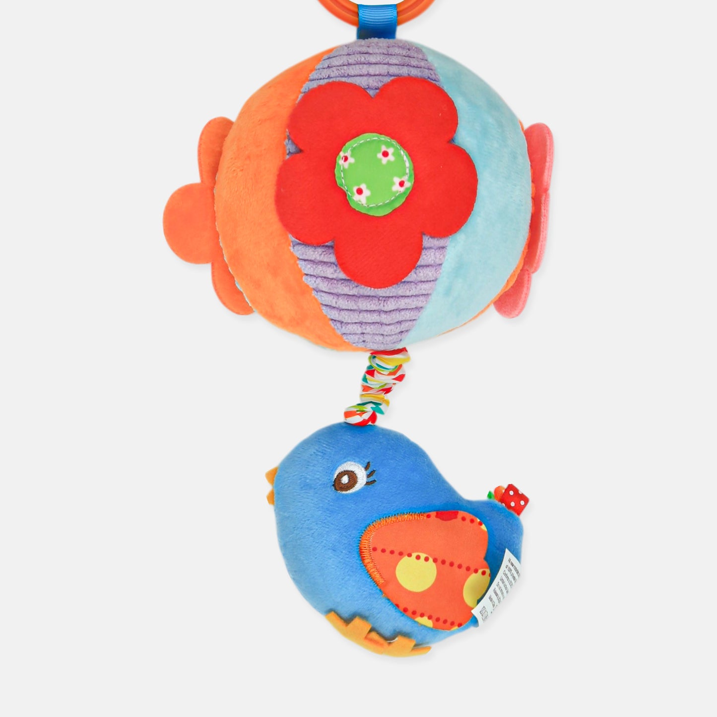 STUFF TOY MUSICAL BELL BIRD