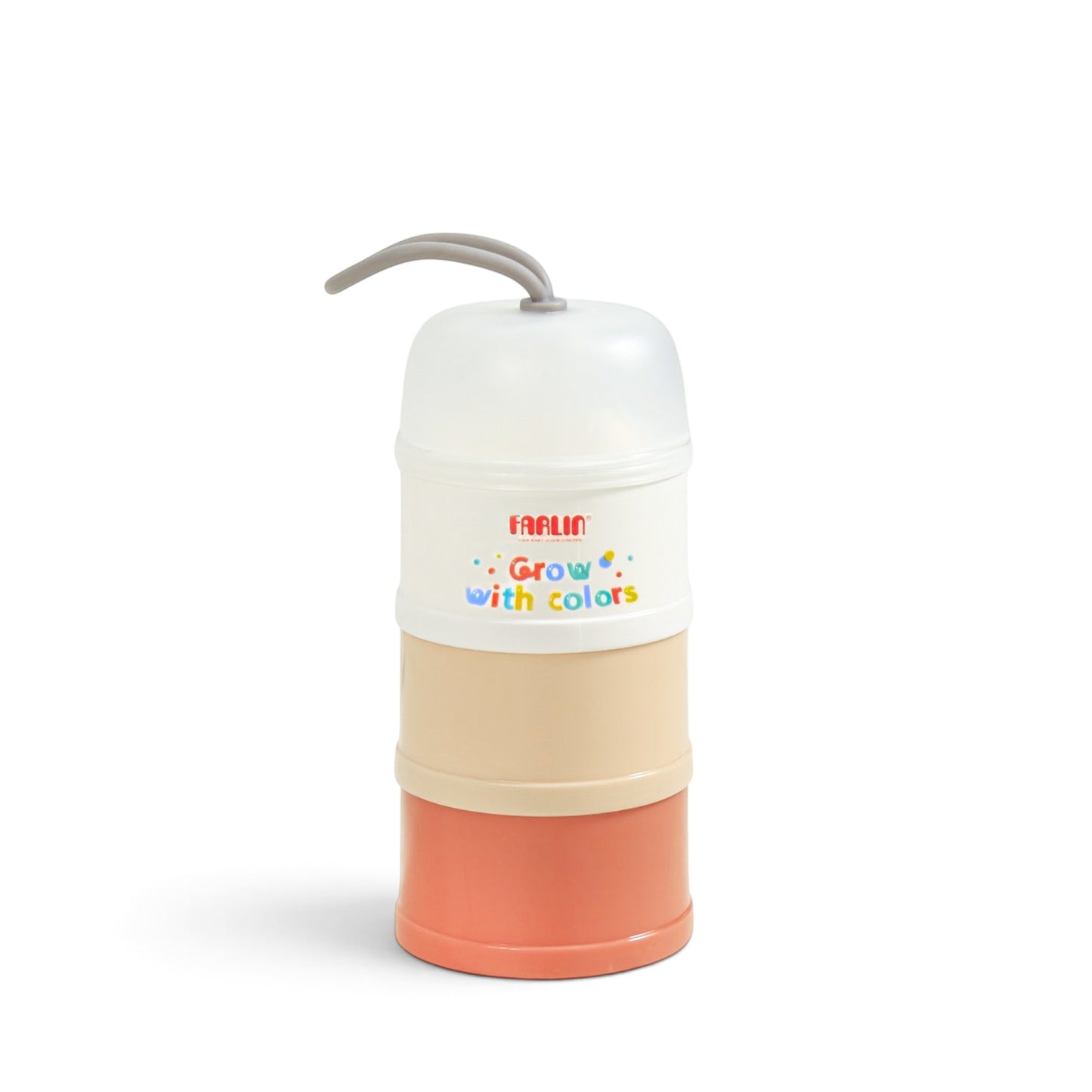 Farlin Milk Container Grow With Colors Peach