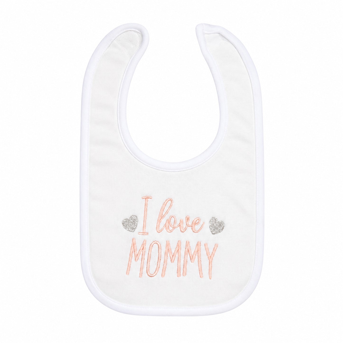 Soft Floral & Pink Bib Set (3-Pack)