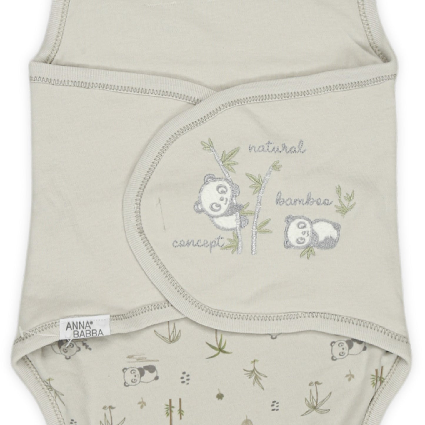 GREY SWADDLE WRAPPING SHEET