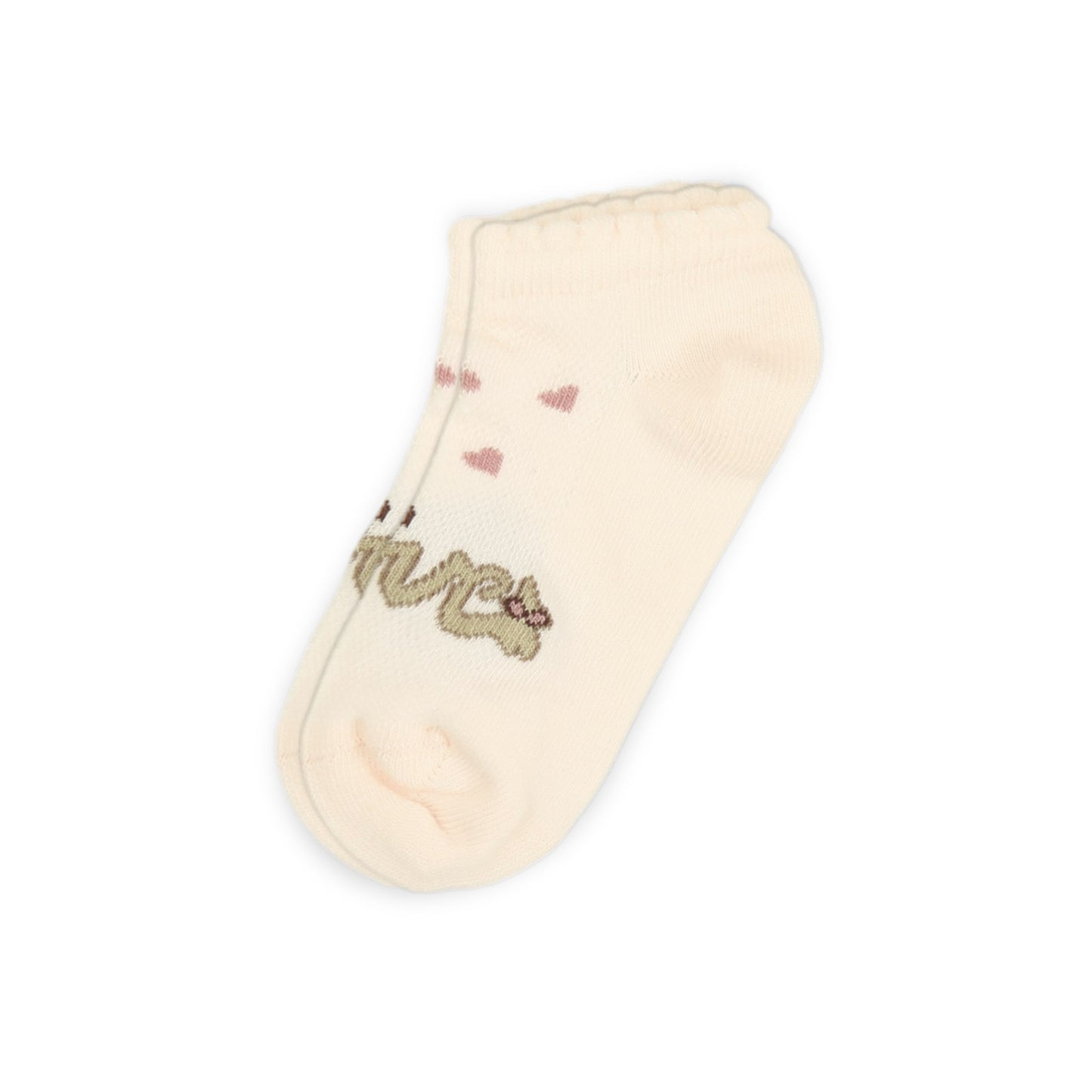 SOFT PINK MOTIF GIRL SOCKS