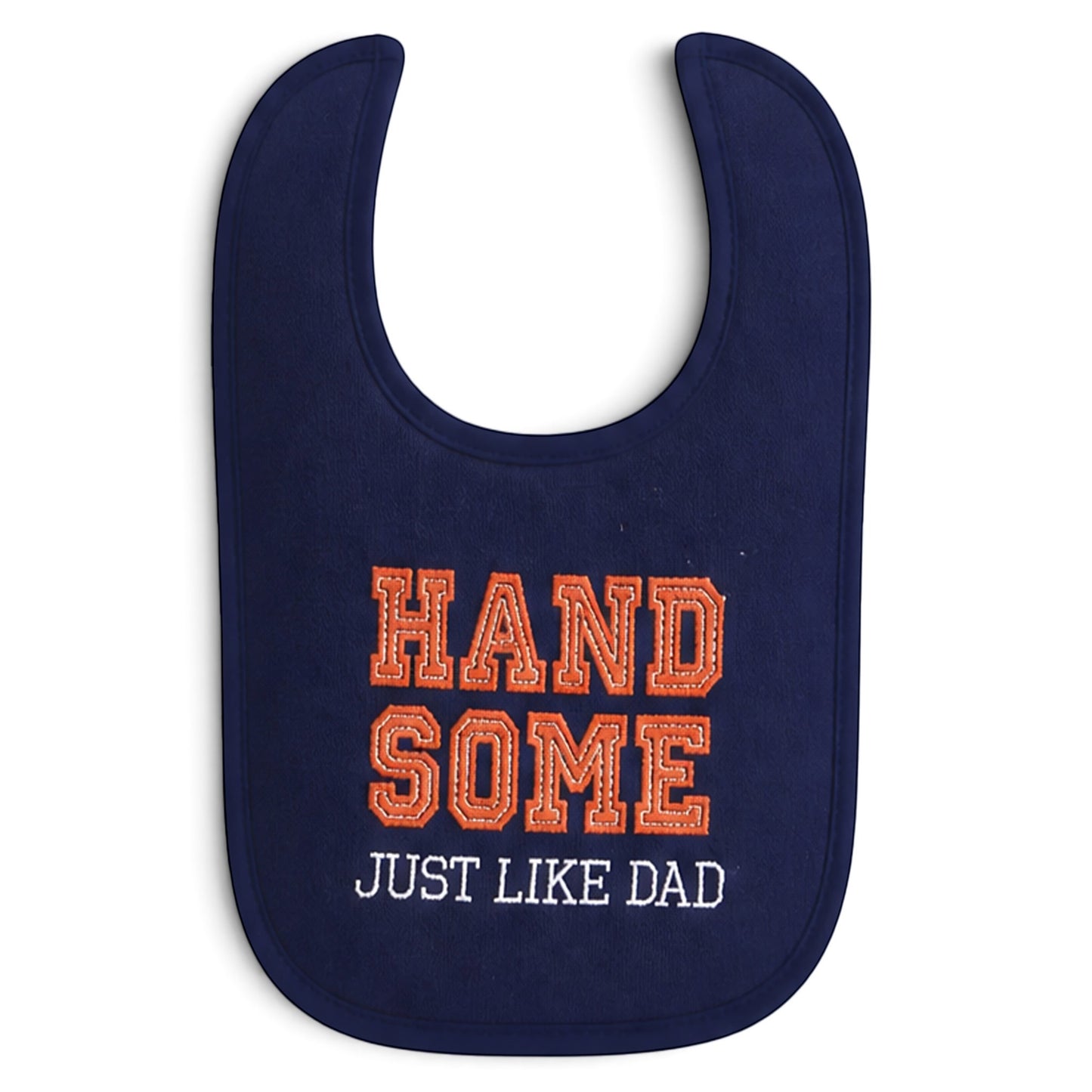 "HANDSOME JUST LIKE DAD" BIBS PK-3