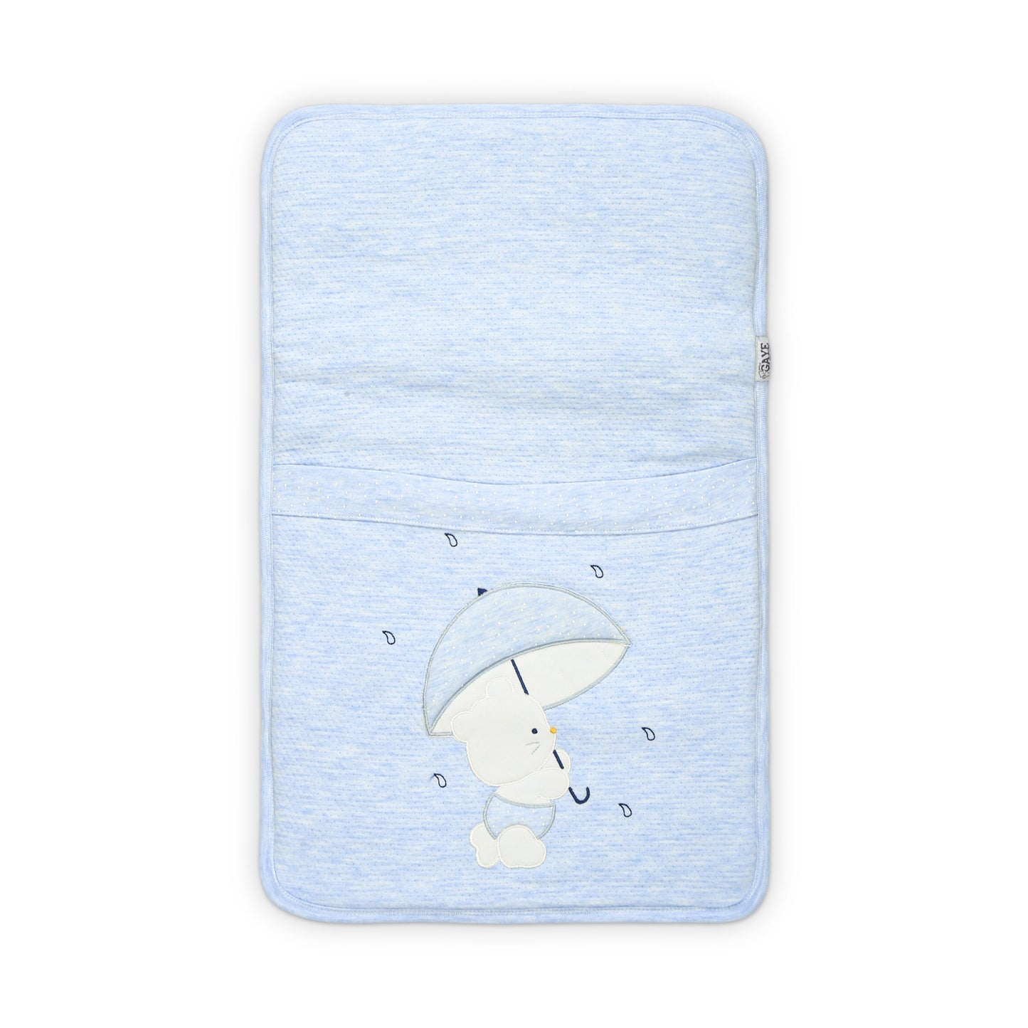 PREMIUM LIGHT BLUE TEDDY BEAR SLEEPING SET