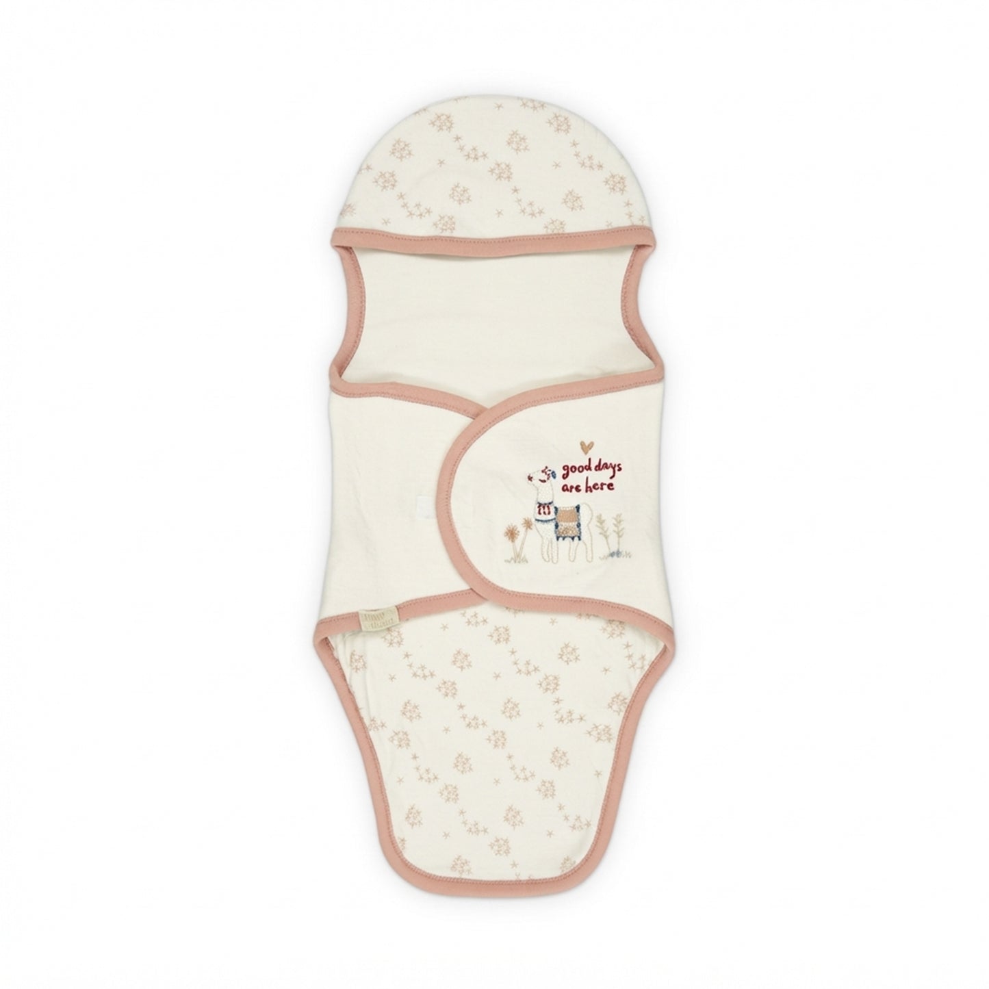 WHITE SWADDLE WRAPPING SHEET