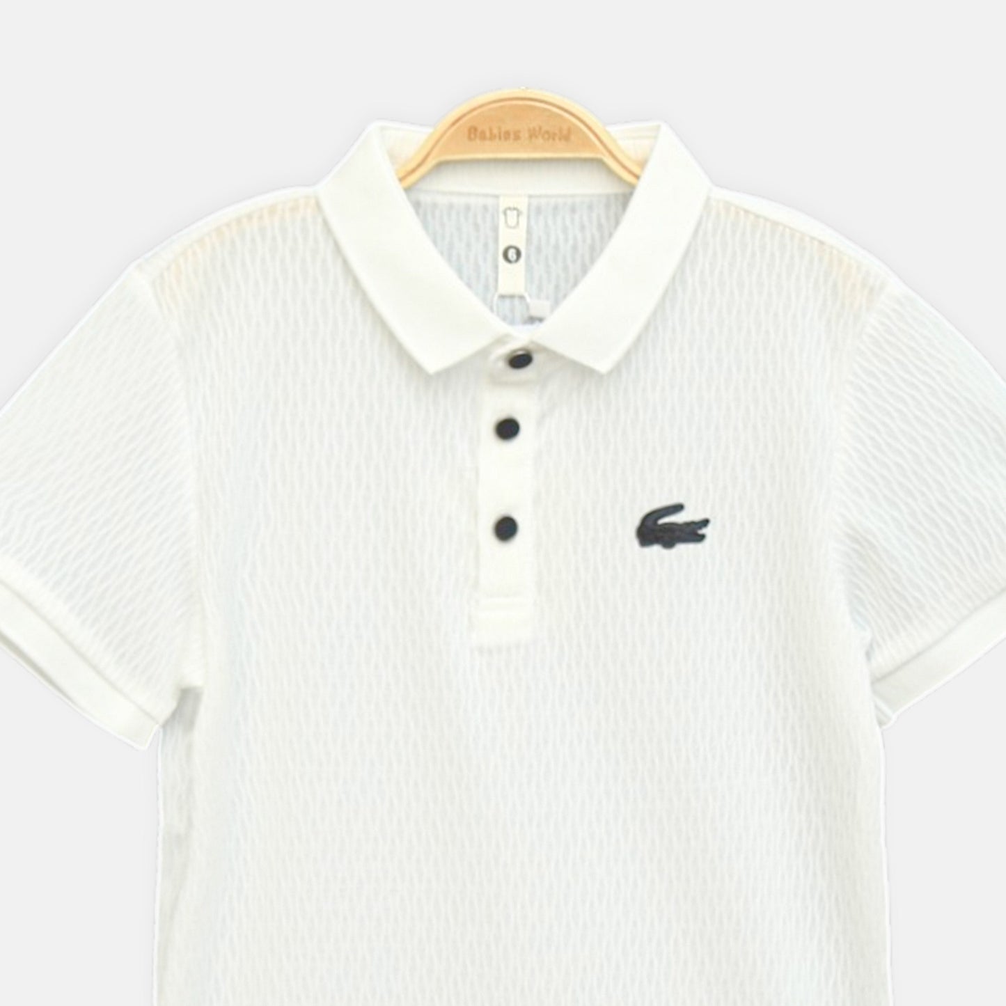 Lacoste White Kid Tee