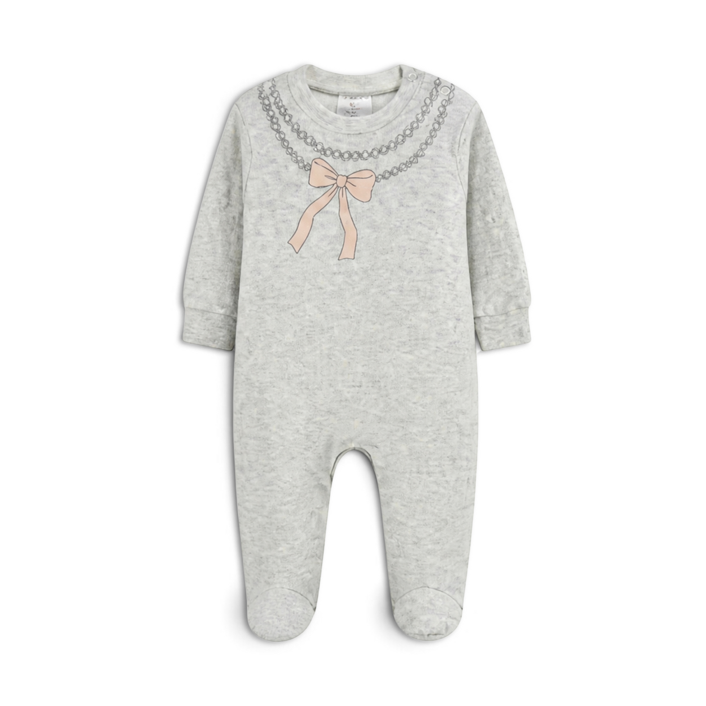 "LITTLE GIRL" SLEEP SUITS GIRLS PK-3