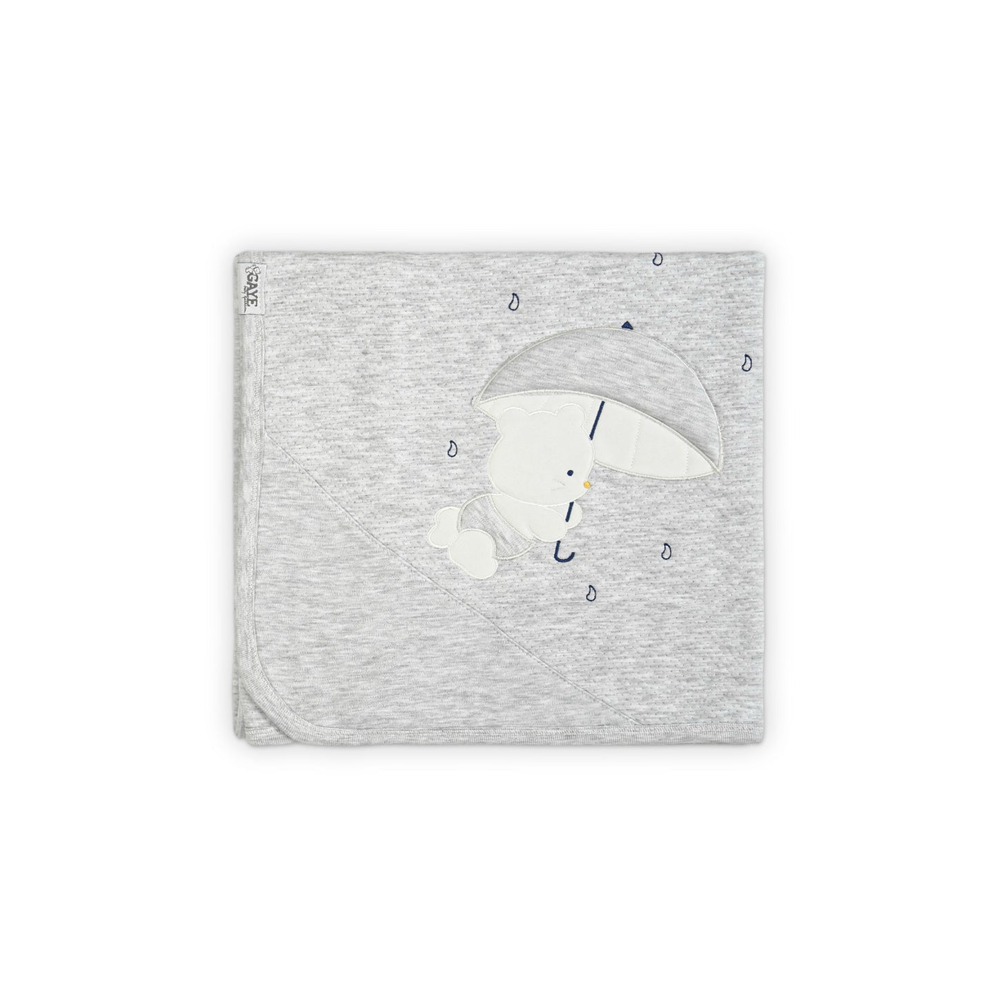 PREMIUM LIGHT GREY TEDDY BEAR SLEEPING SET