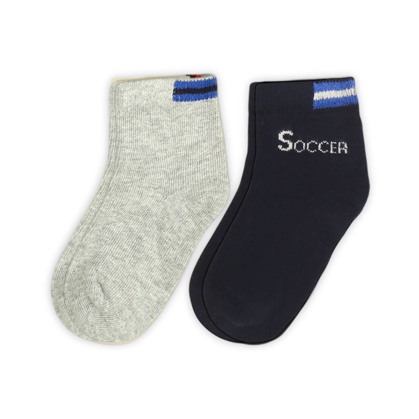 SOCCER ANKLE BOY SOCKS PK-2