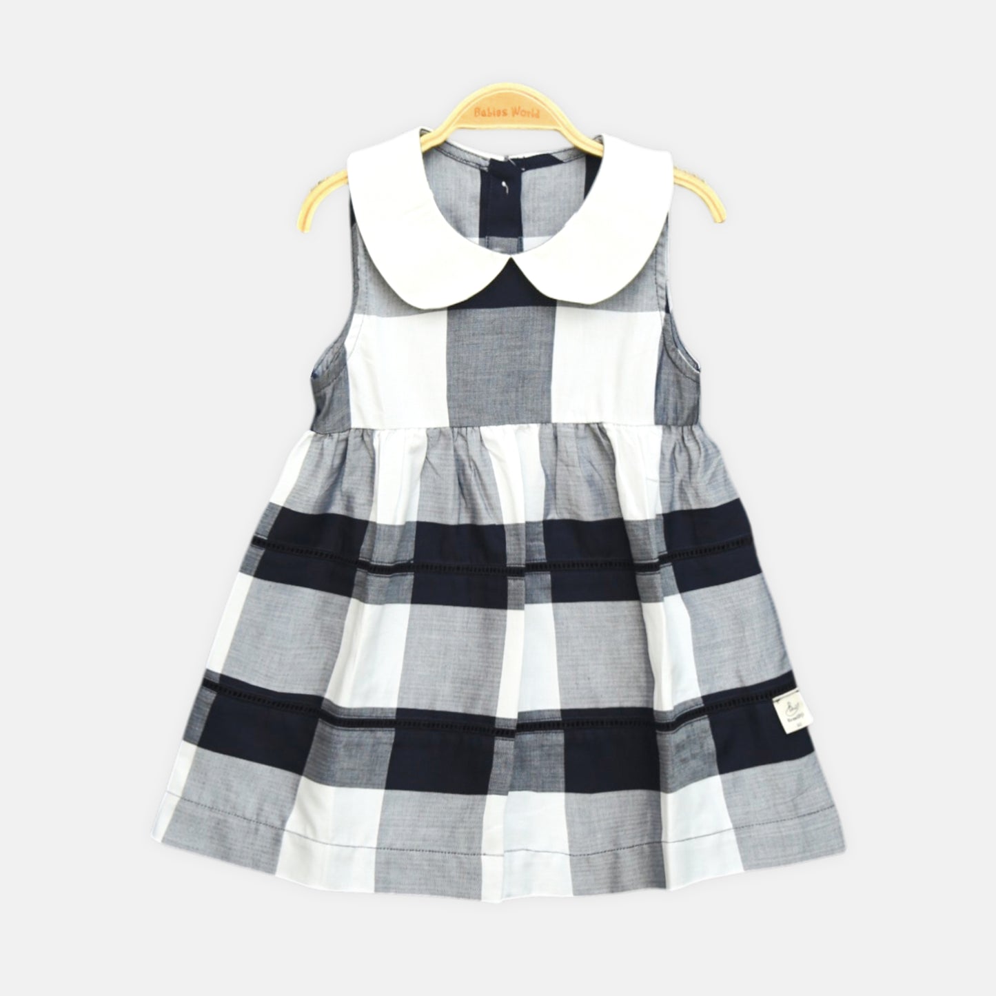Black And White Checked Frock