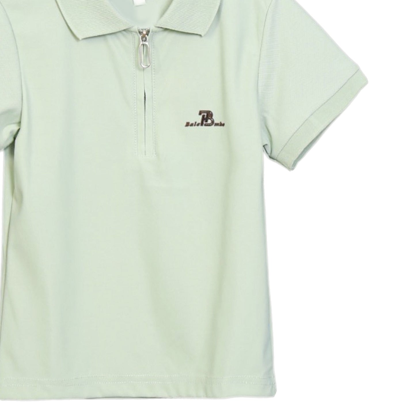 ZIPPER GREEN POLO