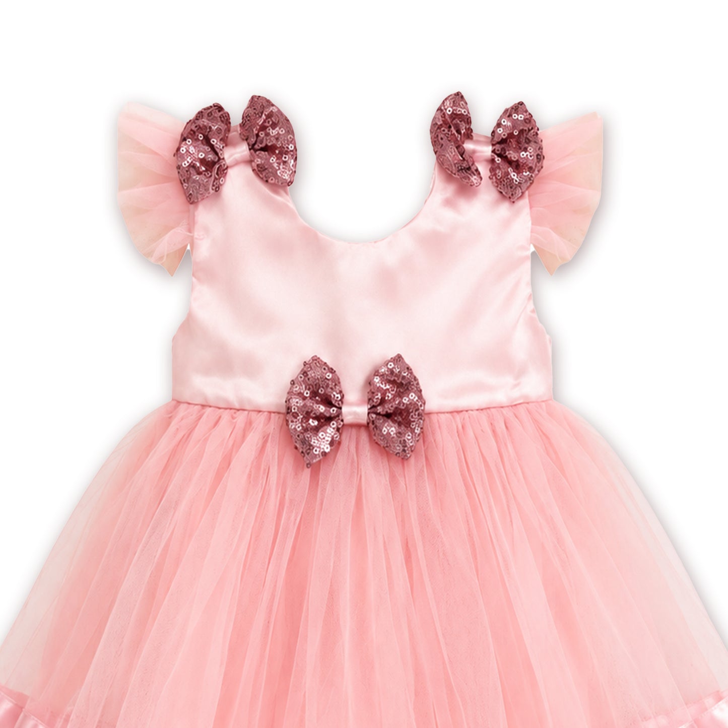 PINK BABY GIRL FANCY FROCK GIFT SET