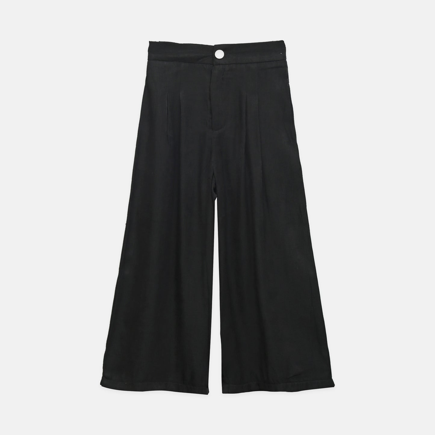 Black Wide-Leg Trousers