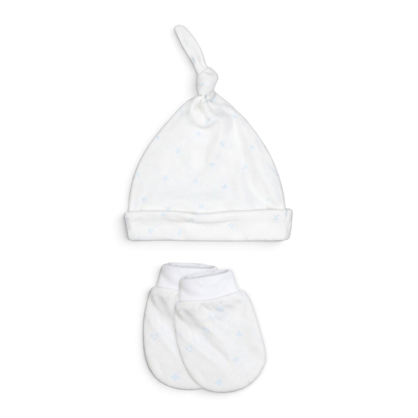 BLUE & WHITE LAYETTE SET BOYS