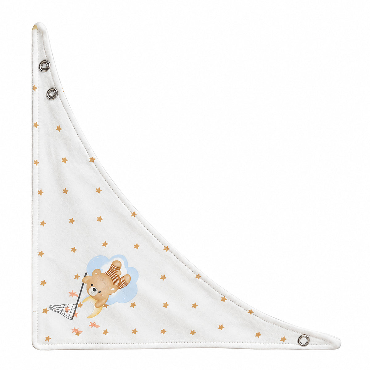 BIBS BANDANA PK-3 GREEN ANIMAL KINGDOM