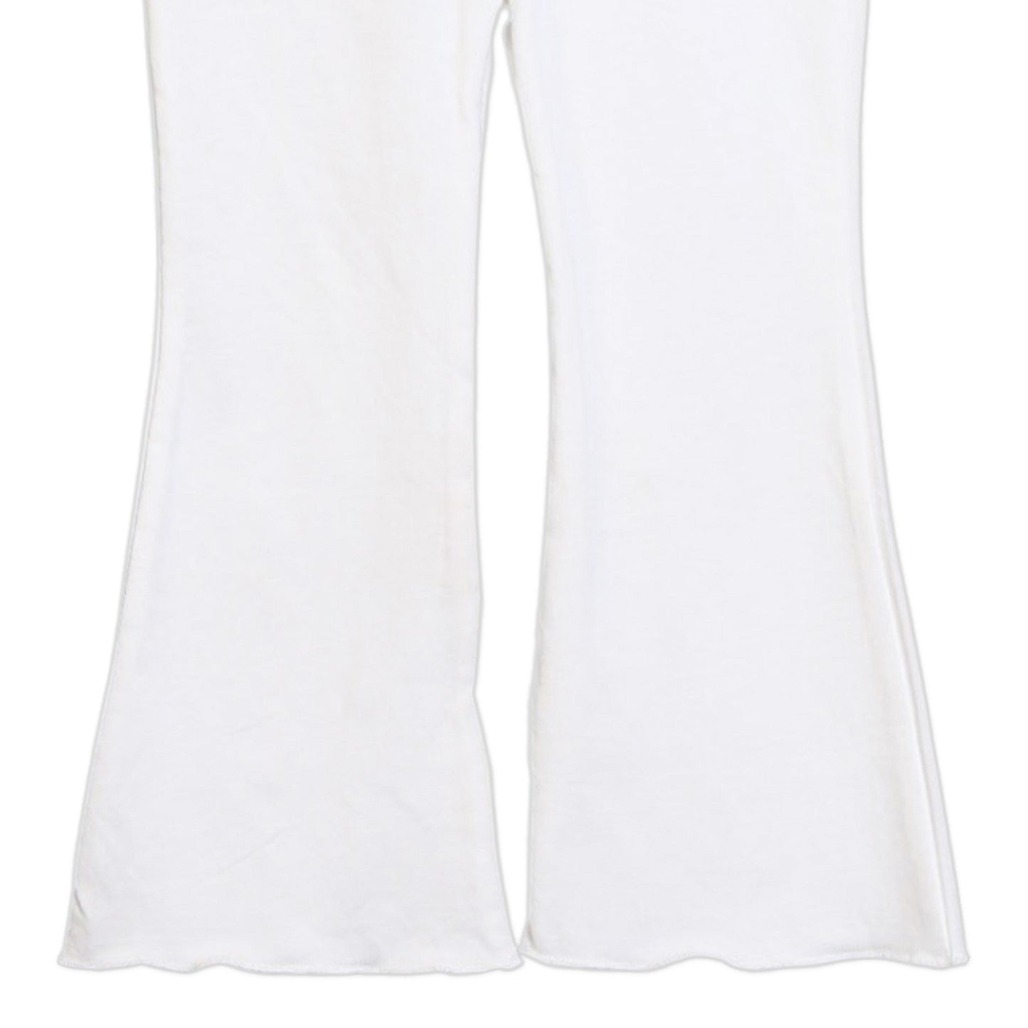 GIRLS' PLAIN WHITE FLARE TIGHTS