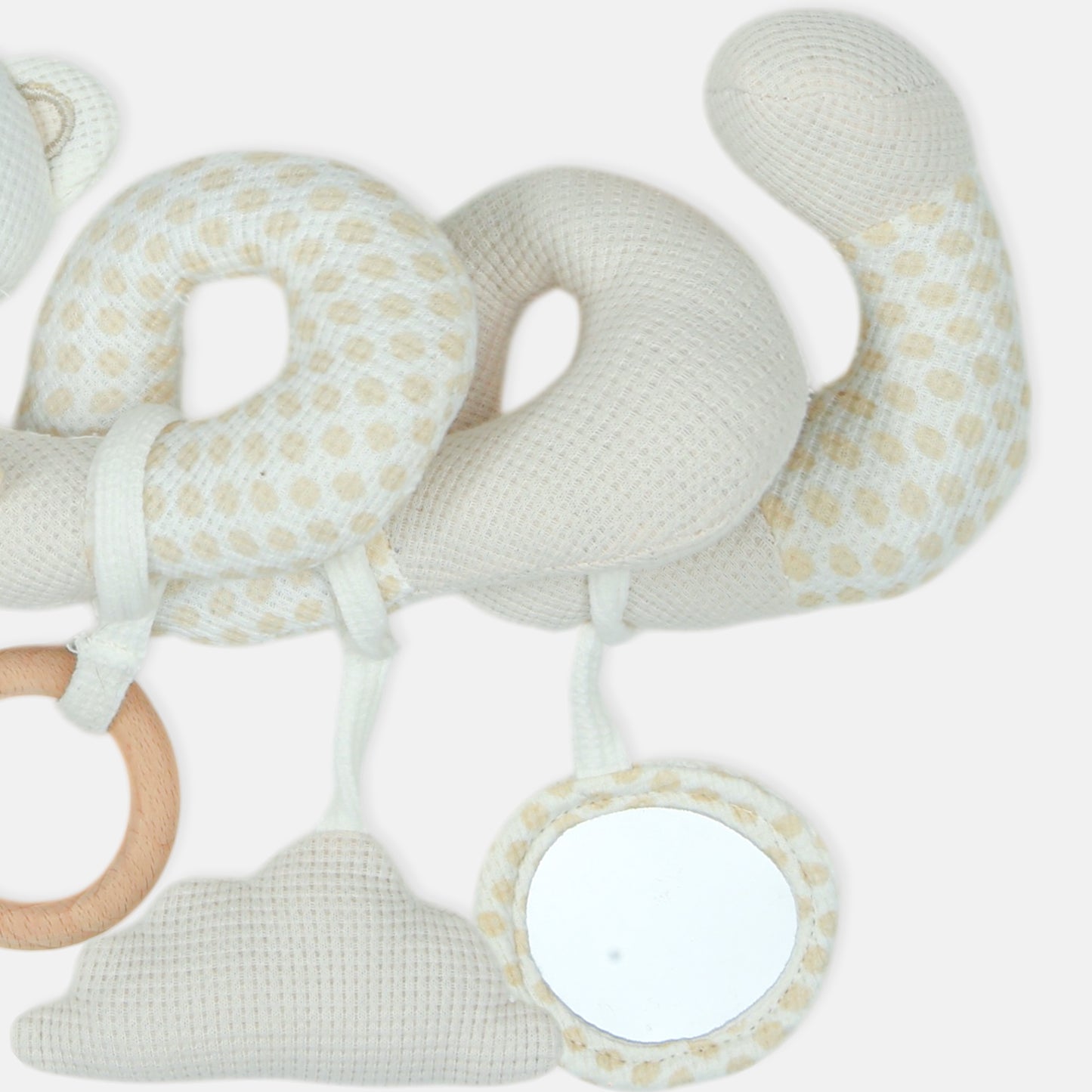 SOFT SENSORY COT SPIRAL - BIEGE
