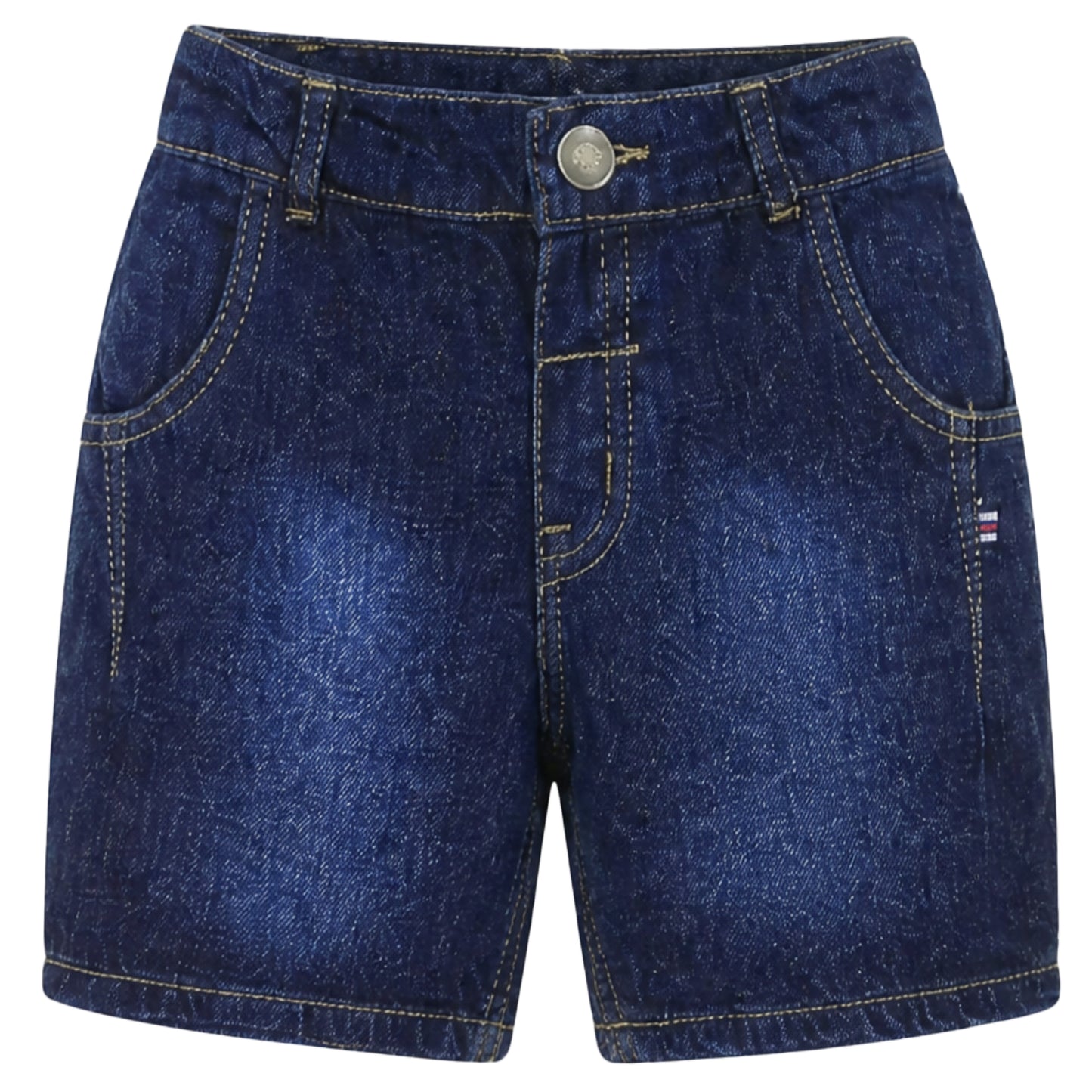 BOY LIGHT WASH CARGO SHORT BERMUDA