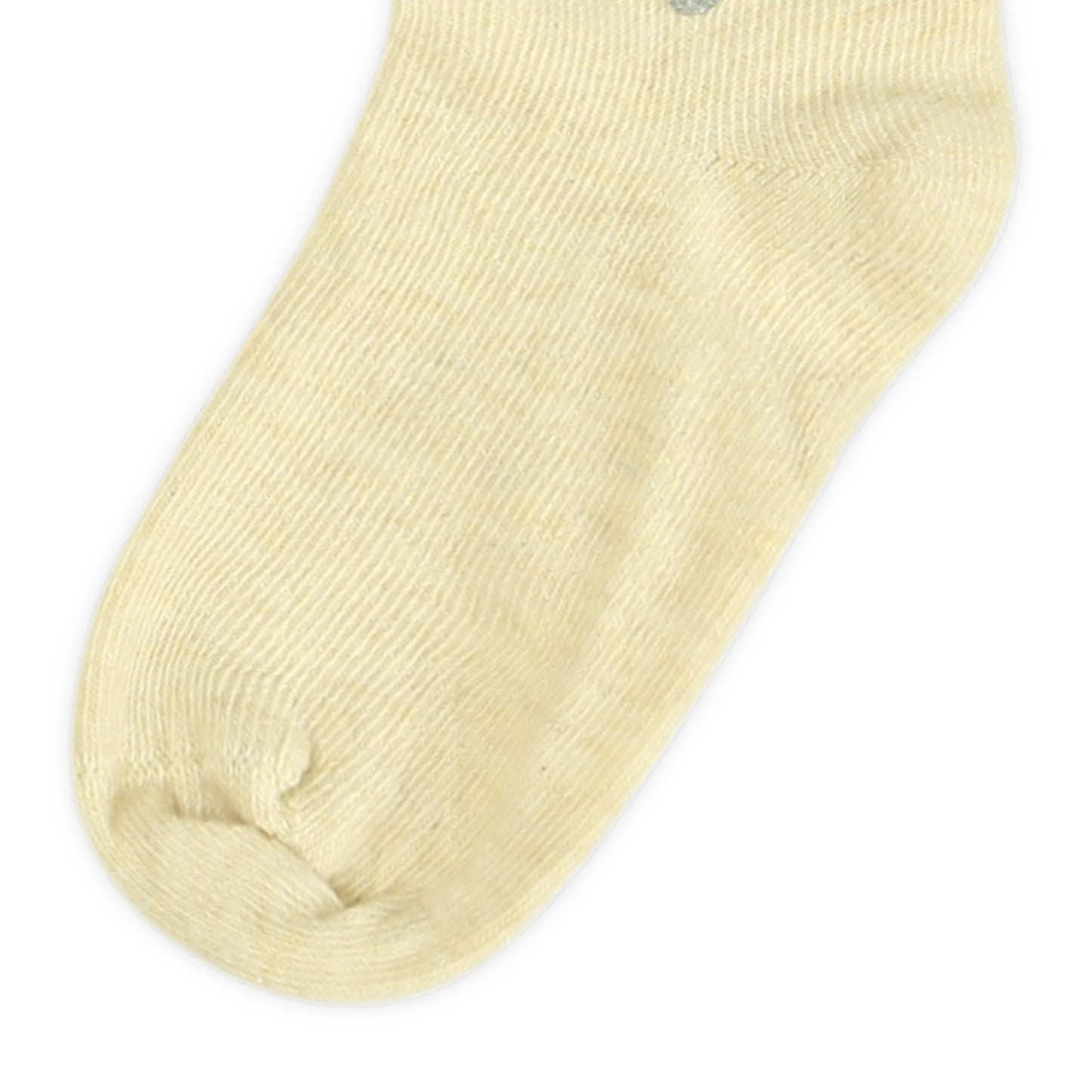 OFF-WHITE BUTTERFLY MOTIF GIRL SOCKS PK-2