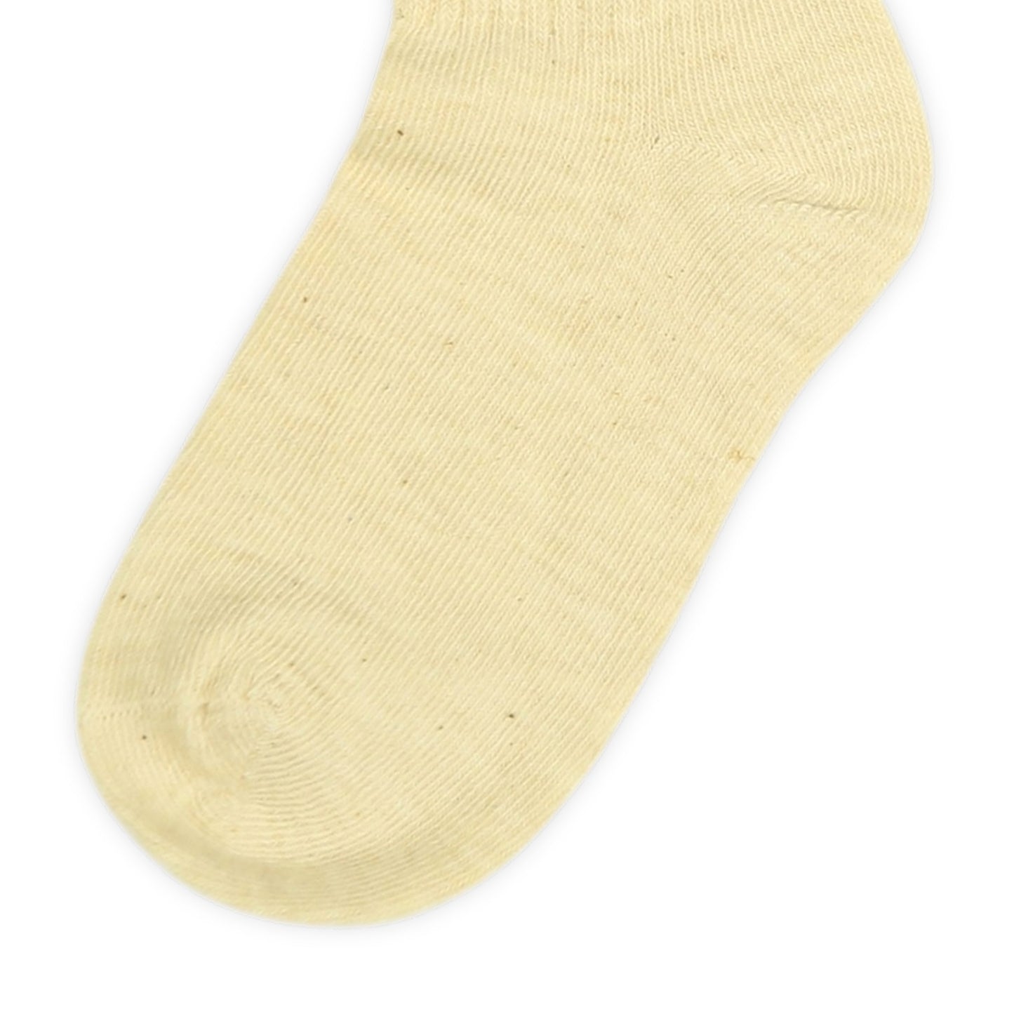 CREAM BOW GIRL SOCKS