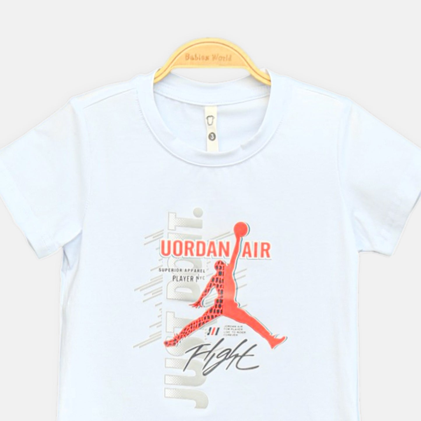 White Jordan Air Tee