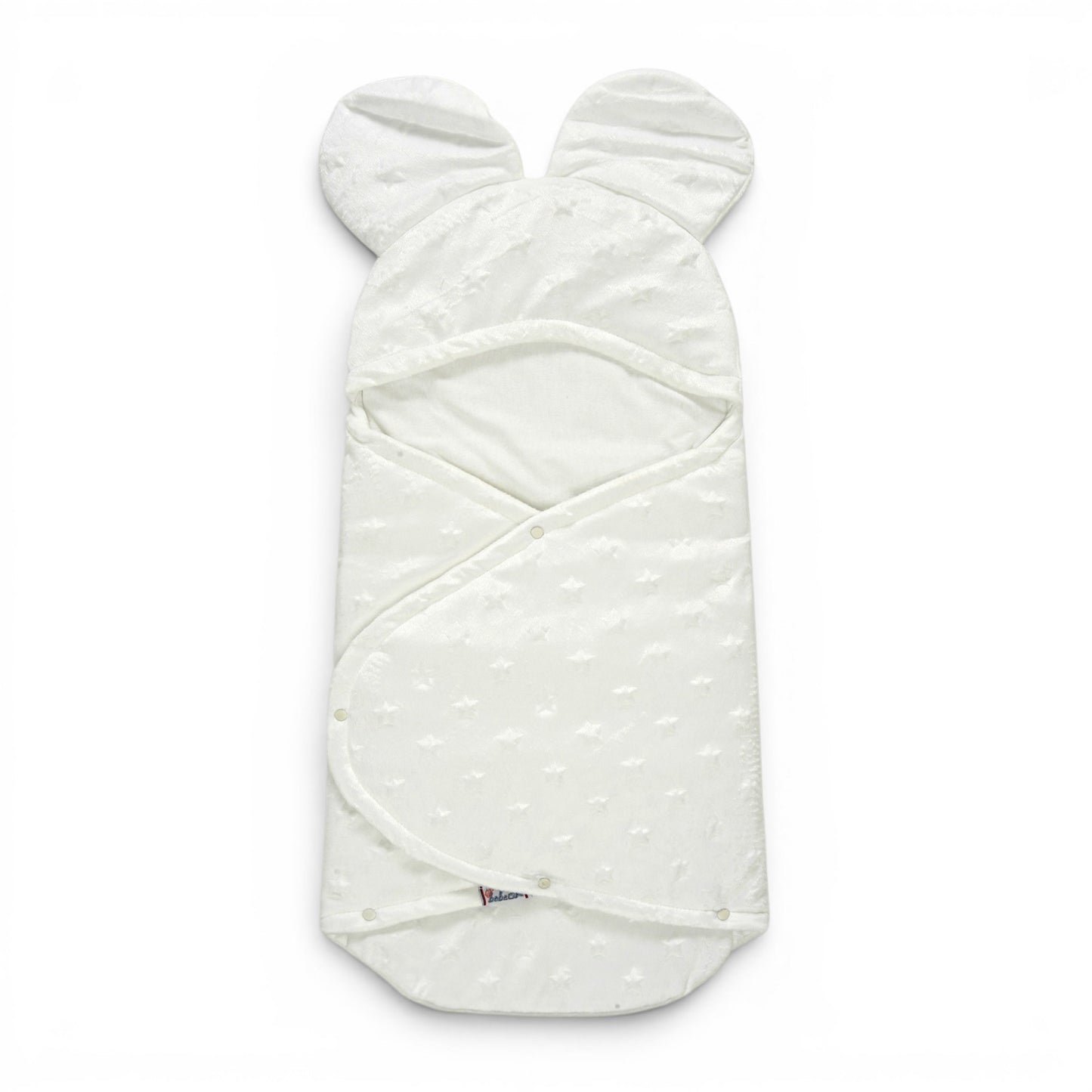 PURE WHITE QUILTED HOODED CARRY NEST