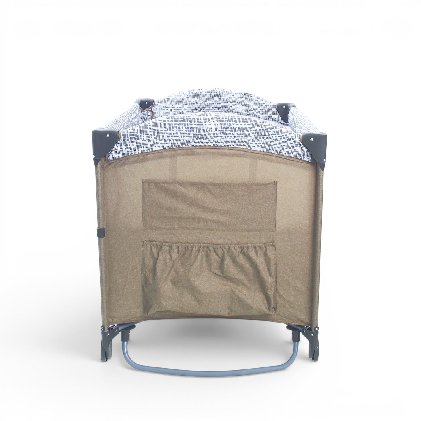 PLAY PEN KHAKI PORTABLE WITH MESH