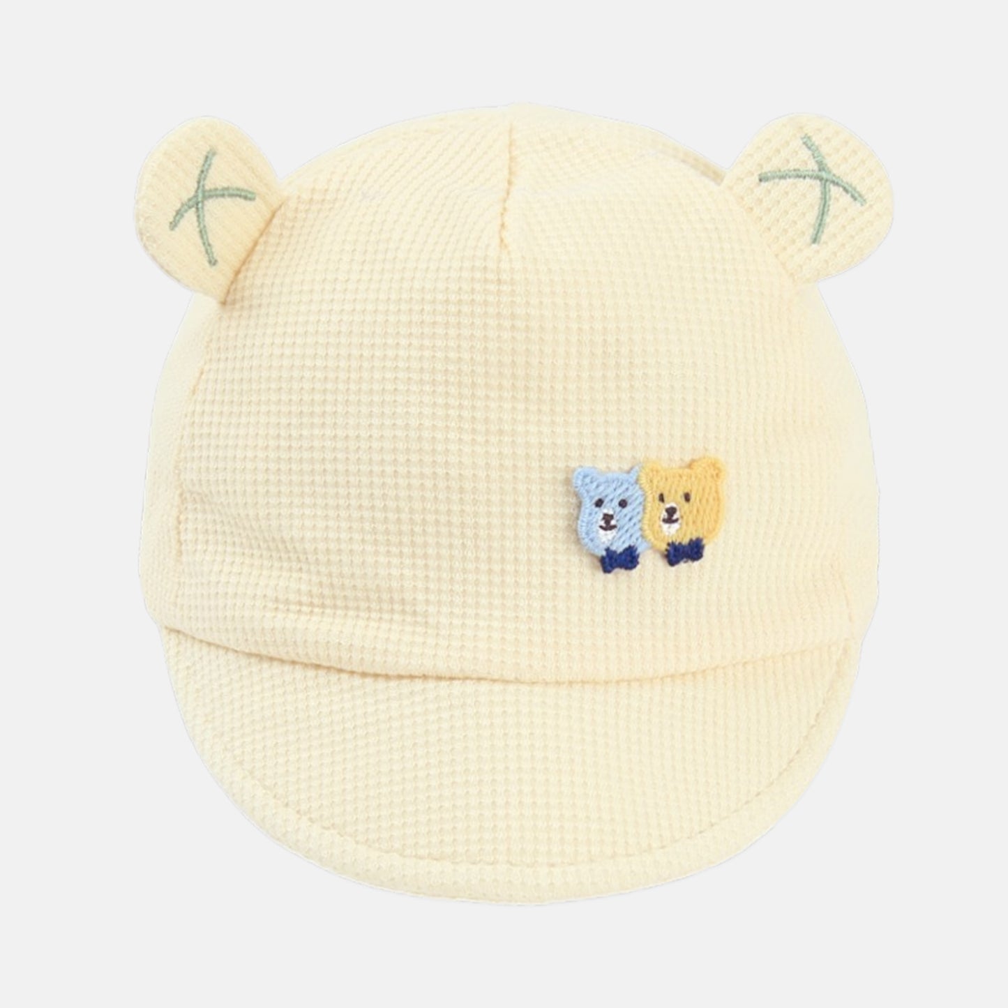 Sunny Yellow Textured Cap 42-44 Cm