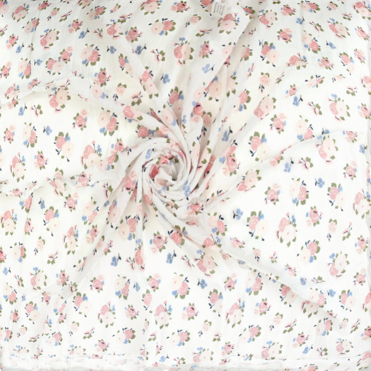 PINK FLORAL ASSORTMENT WRAPING SHEET MUSLIN PK-3