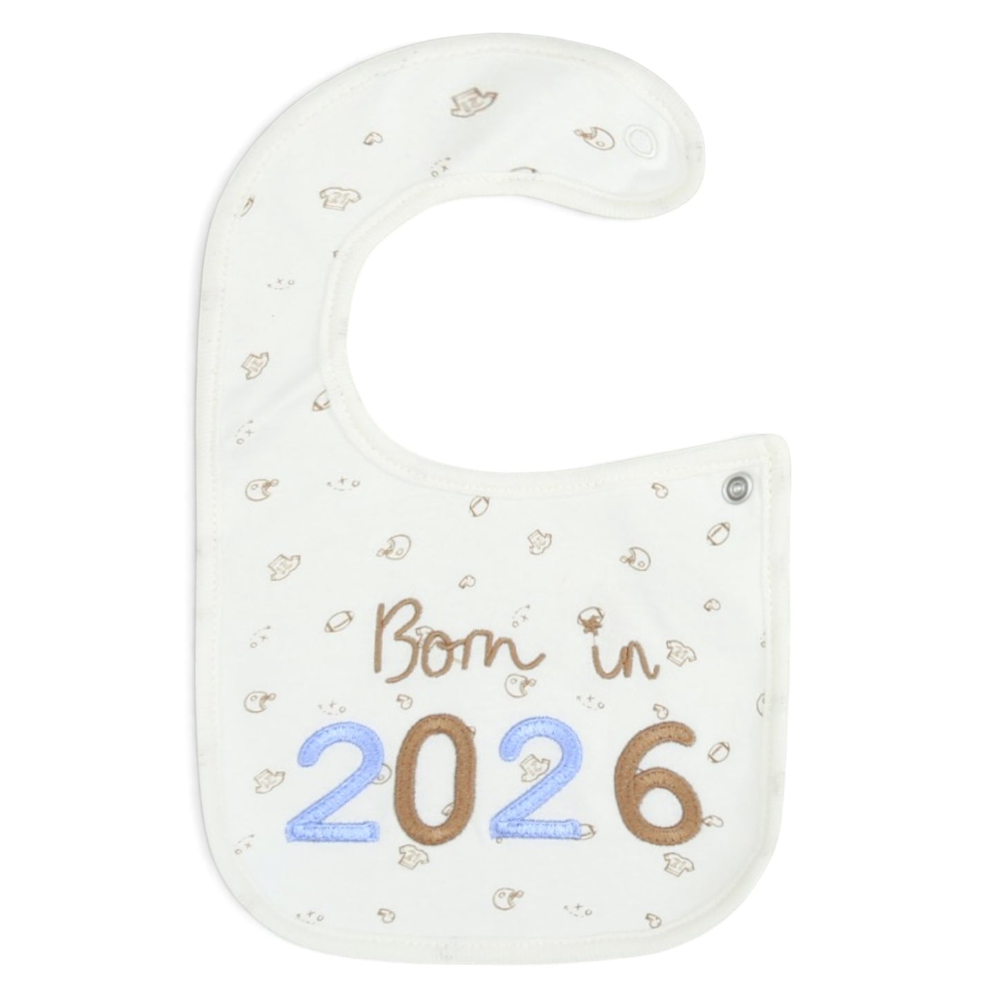 RAINBOW & STAR BIBS PK-2