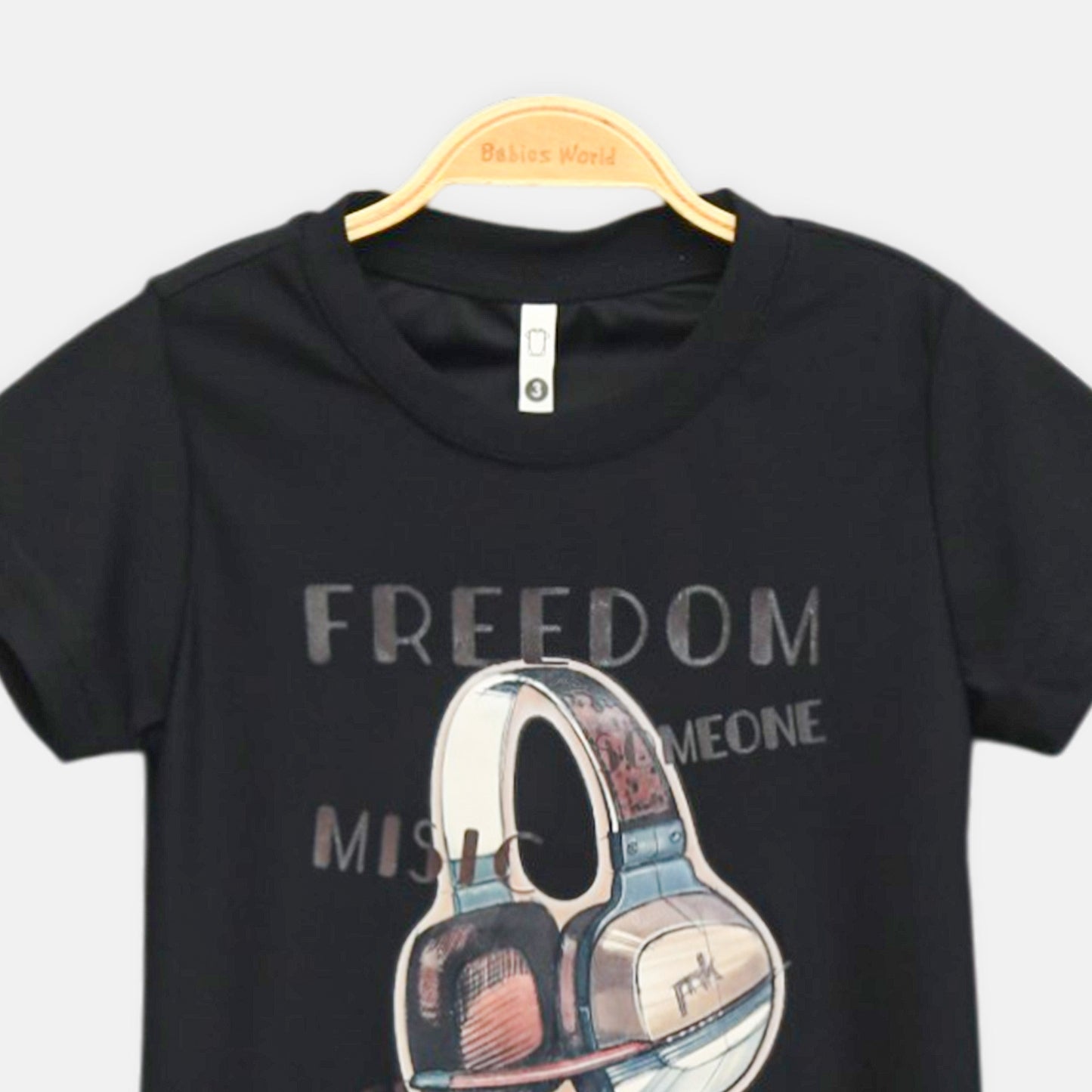 Navy Blue Crew Neck Tee