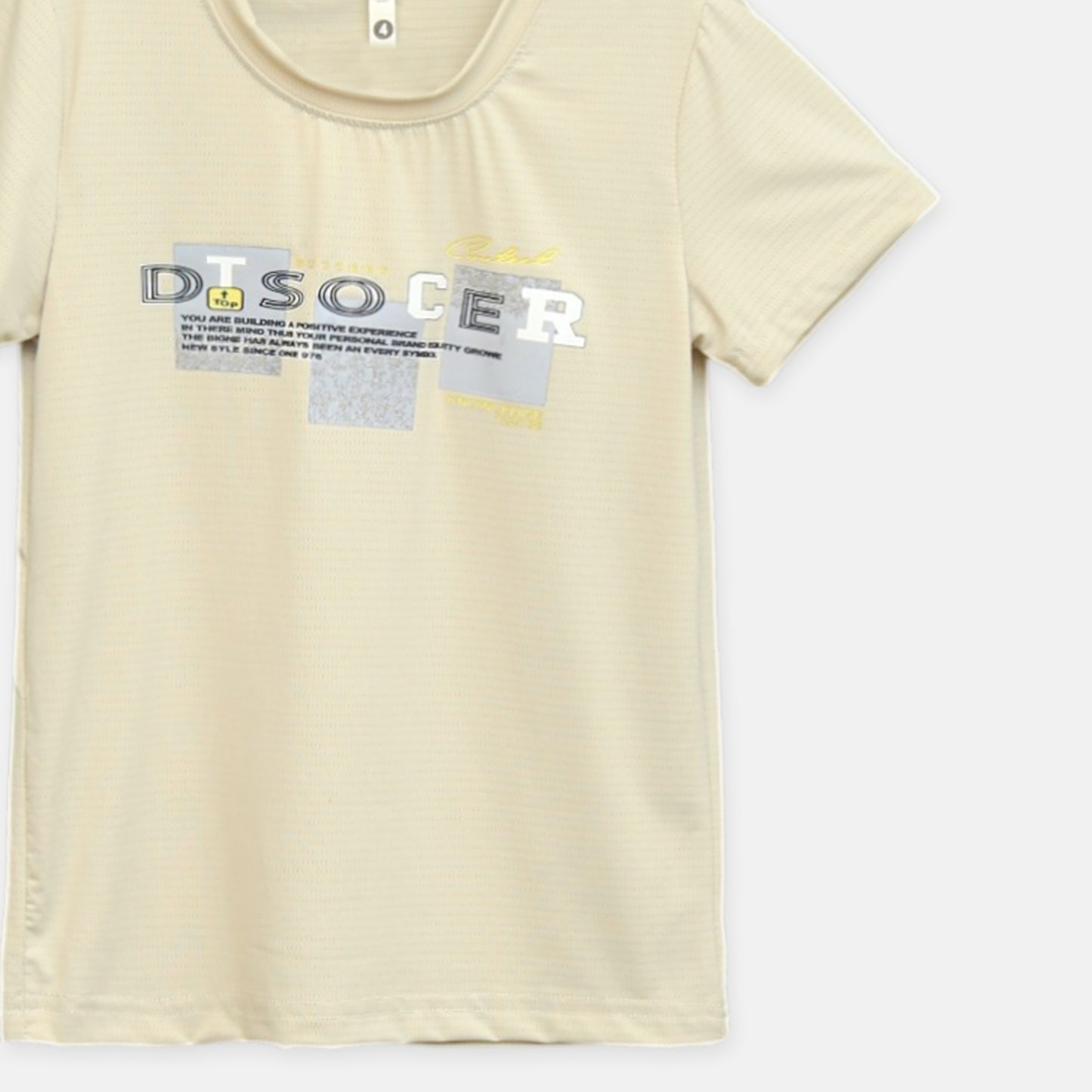 Sand Beige Soccer Tee